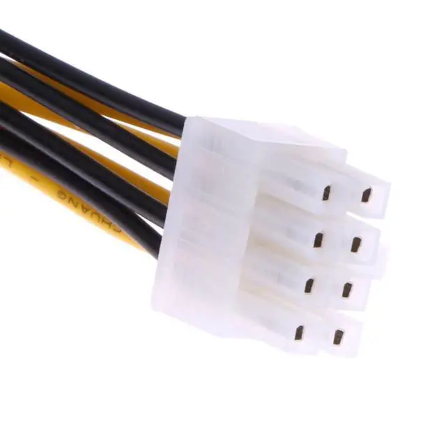Alt view image 3 of 4 - 4-Pin to 8-Pin EPS 12 V ATX Motherboard Power Supply Converter Cable Adapter