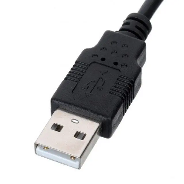 Alt view image 6 of 7 - Mini USB Cable USB 2.0 Male to Mini USB 5 Pin Male 90 Degree Right Angled Charging Data Transfer Extension Cable 5.0M