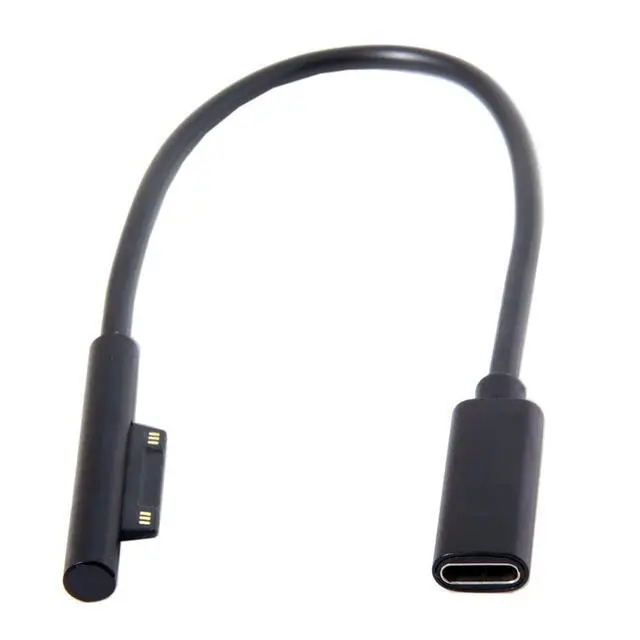 Alt view image 5 of 7 - CY USB C to DC 15V Surface Pro3 Pro4 Pro5 Pro6 Book Pro PD 65W Charge Cable