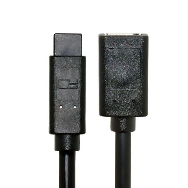 Alt view image 7 of 7 - JSER IEEE 1394 6Pin Female to 1394b 9Pin Male Firewire 400 to 800 Cable 20cm Firewire 800 400 Cable 6 Feet 9 Pin to 6 Pin
