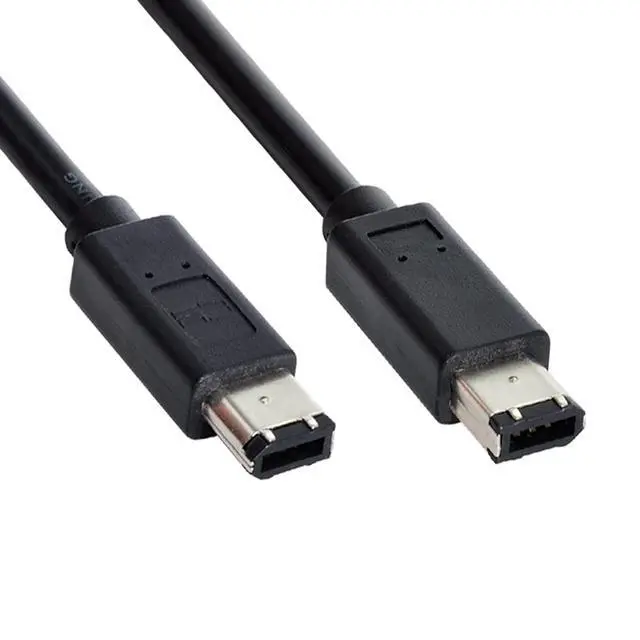 Alt view image 4 of 7 - 70.87 Inch FireWire Cable,IEEE 1394a 6Pin to 6Pin IEEE 1394a Firewire 400 to 400 Cable for Data Transmission Video Capture Card