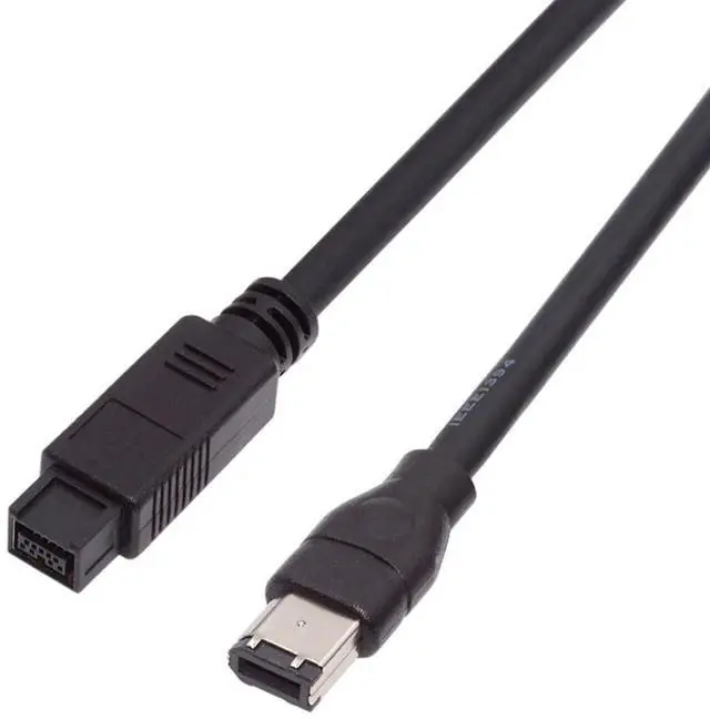 Main image of 70.87 Inch FireWire Cable,IEEE 1394a 6Pin to 9Pin IEEE 1394b Firewire 400 to 800 Cable for Data Transmission Video Capture Card