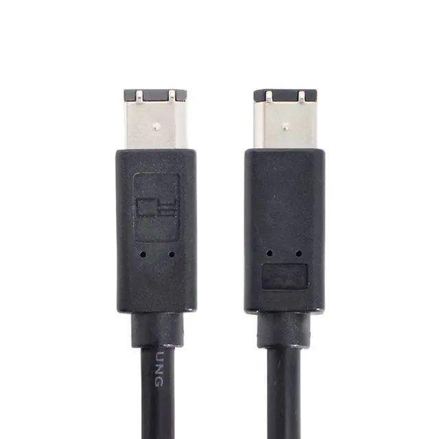 Alt view image 6 of 7 - 70.87 Inch FireWire Cable,IEEE 1394a 6Pin to 6Pin IEEE 1394a Firewire 400 to 400 Cable for Data Transmission Video Capture Card