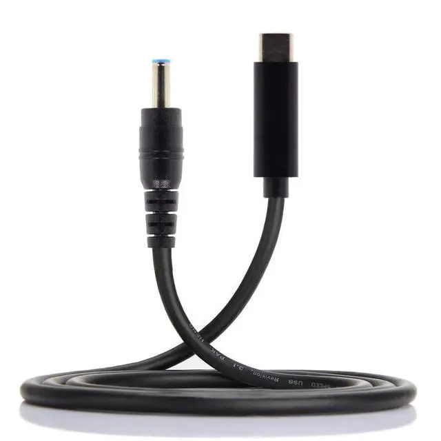 Alt view image 7 of 7 - USB C to DC 20V 4.5x3.0mm PD 65W Charge Cable with PD Emulator Trigger for HP Laptop