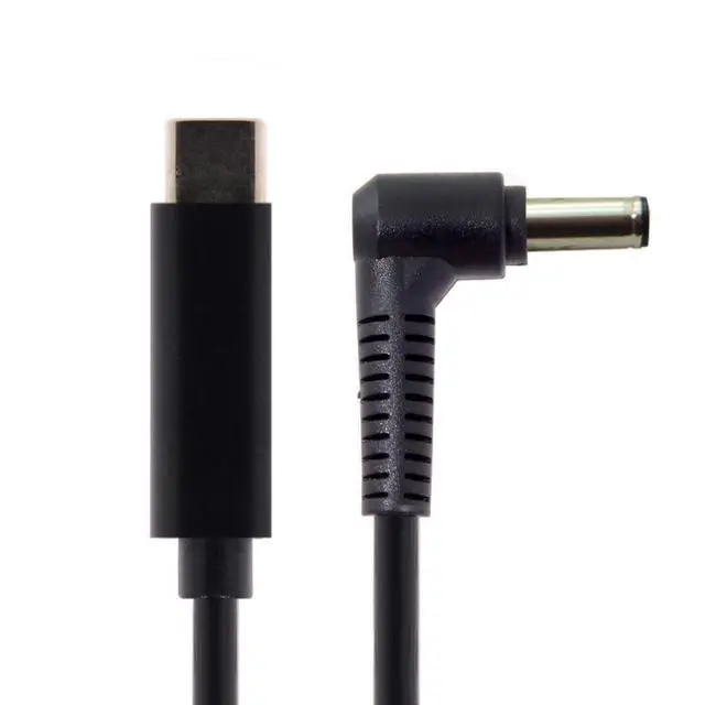 Alt view image 5 of 7 - USB C to DC 6.0x1.4mm Power PD 65W Charge Cable for Laptop Notebook