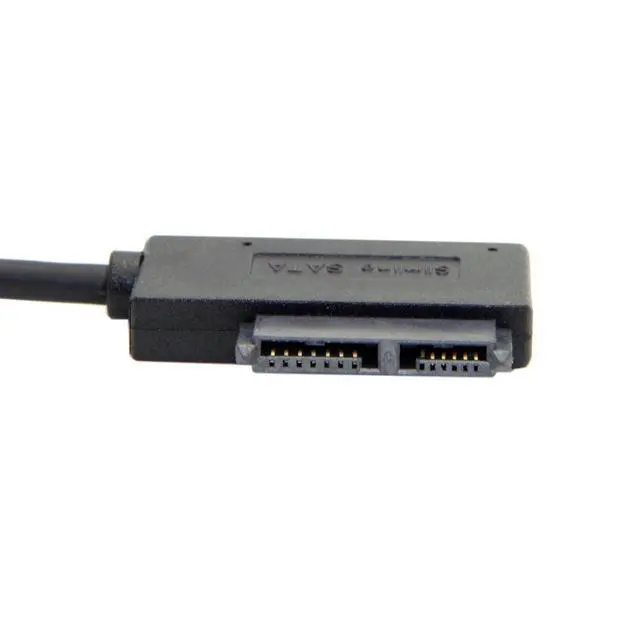 Alt view image 7 of 7 - CY USB 3.0 to 7+6 13Pin Slimline SATA Cable Adapter for Laptop CD DVD ROM Optical Drive