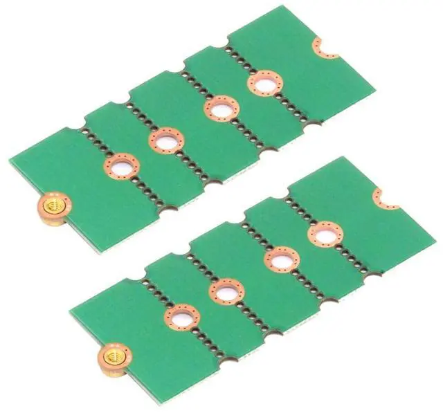 Main image of 2 Pack M.2 2230 to 2242 to 2260 to 2280 Convertor Card NVME NGFF SSD Extended Adapter