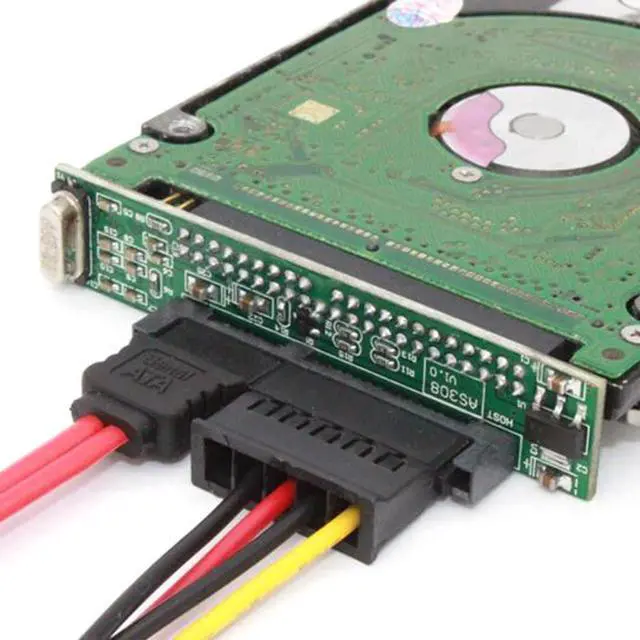Alt view image 3 of 7 - IDE to SATA Adpater,2.5" IDE/PATA 44Pin Hard Disk Drive to SATA Motherboard Adapter Converter