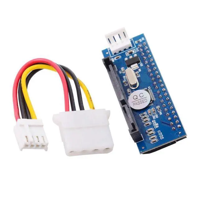 Alt view image 6 of 7 - IDE to SATA Adapter,3.5" IDE/PATA 40Pin Hard Disk Drive to SATA Motherboard Adapter Converter