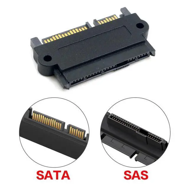 Alt view image 5 of 7 - SAS to SATA Adapter SFF-8482 29Pin SAS Hard Disk Drive to Motherboard SATA 22Pin Converter Adapter
