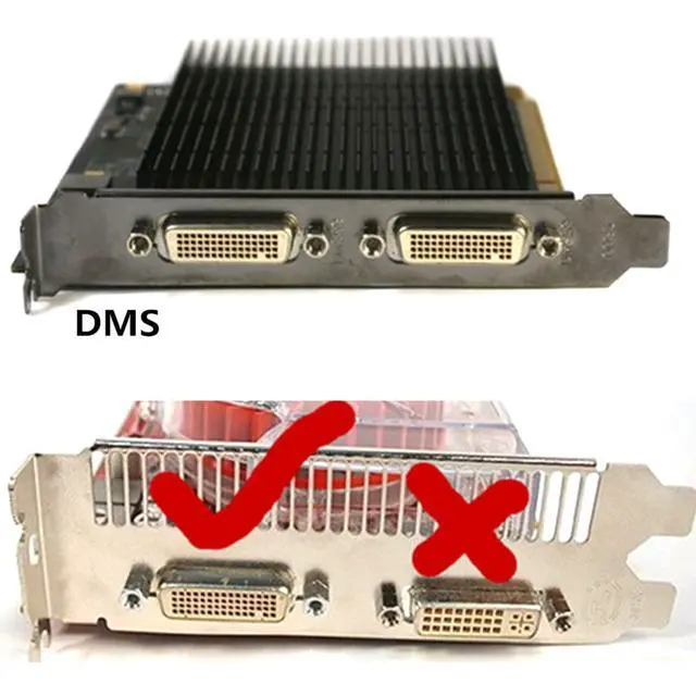 Alt view image 3 of 7 - DMS-59Pin 1 to 2 24+5 Splitter Extension Cable for PC Graphics Card