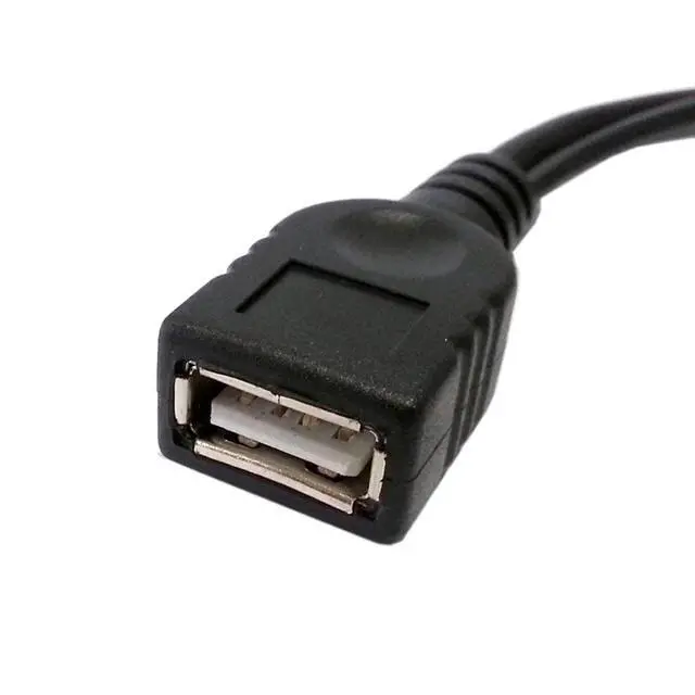 Alt view image 3 of 7 - Micro USB 2.0 OTG Host Flash Disk Cable with Micro USB Power