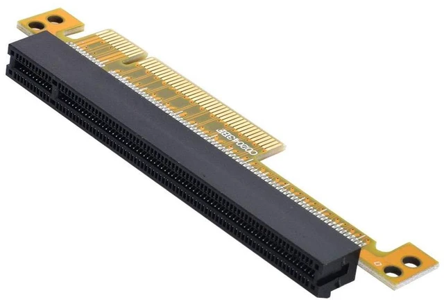 Alt view image 4 of 4 - PCI-E Riser Card Adapter - PCIE Express 8X to 16x Male to Female