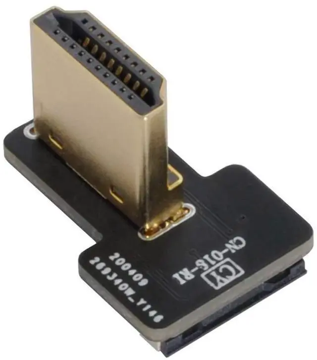 Main image of CYFPVHDMI HDMI Type A Male Connector Right Angled 90 Degree for FPV HDTV Multicopter Aerial Photography