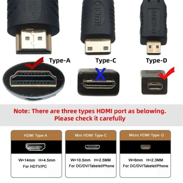 Alt view image 4 of 6 - Micro HDMI Stretch Coiled Cable HDMI 1.4 to Micro HDMI 90 Degree Left Angled 4K 60hz Extension Cable