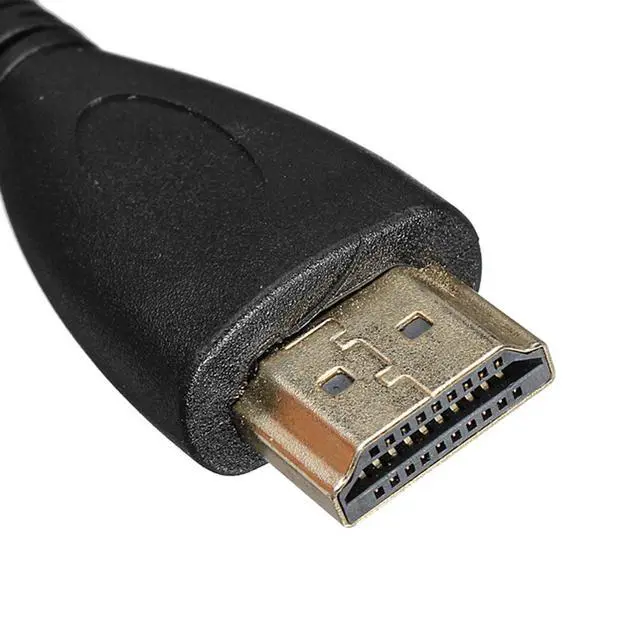 Alt view image 5 of 7 - HDMI to Mini HDMI 90 Degree Right Angled Stretch Coiled Cable 4K 60hz 1.2M