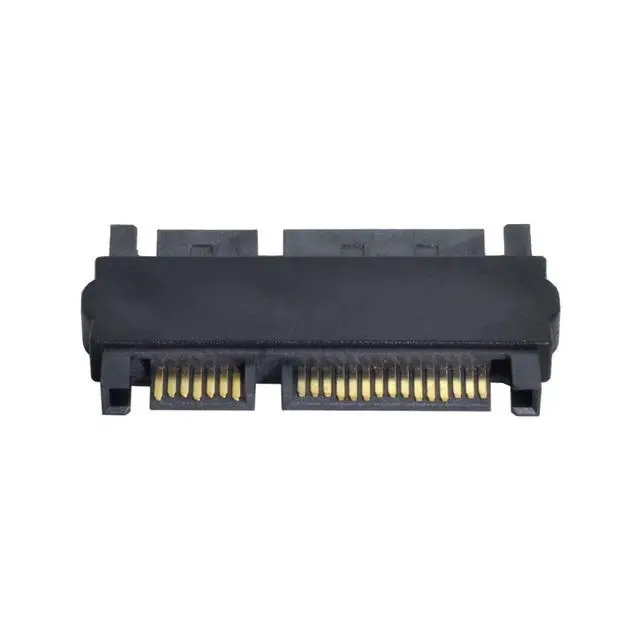 Alt view image 4 of 7 - CY 3.5 & 2.5inch SATA 22Pin 7+15 Male to SATA 22P 7+15 Male Extension convertor Straight Adapter