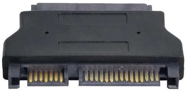 Alt view image 5 of 6 - 1.8" Micro SATA 7+9 16Pin to 2.5" SATA 7+15 22Pin SSD HDD Hard Disk Drive Connector Adapter