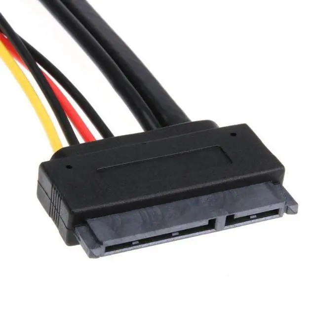 Alt view image 5 of 7 - CY 50cm eSATAp Power ESATA Combo to SATA 22pin & IDE 4pin 5V 12V for 3.5" 2.5" Hard Disk Data Cable