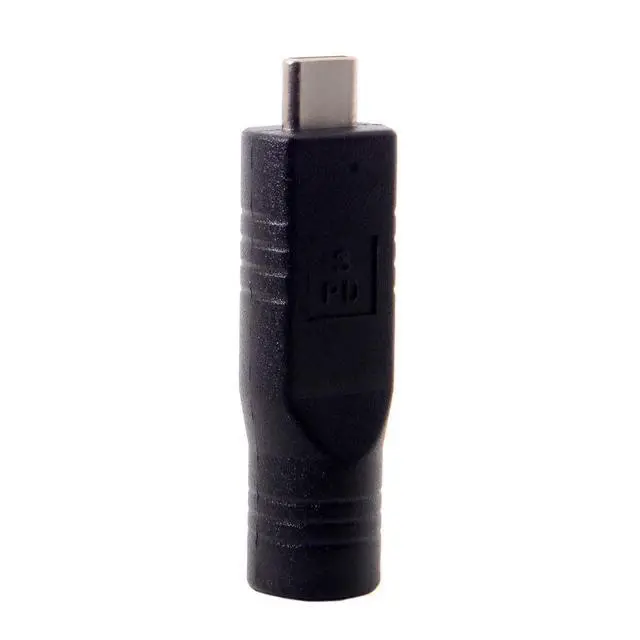 Alt view image 4 of 6 - USB C to DC 5.5x2.1mm PD 65W Power Plug Charge Adapter for Laptop Phone