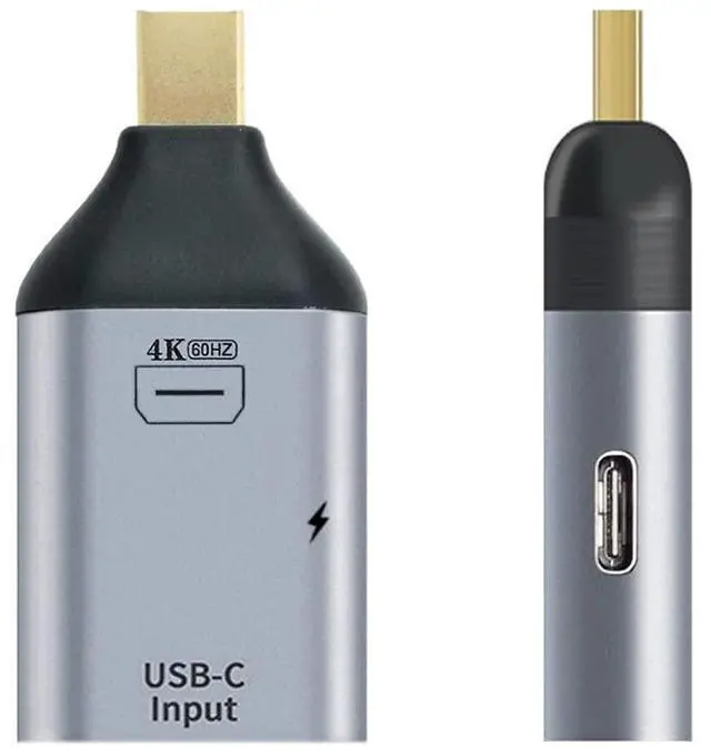 Main image of USB C to Mini Displayport Converter with Charging Port (Mini Displayport Must be Connected to The Monitor, not The Host.You Need to use The 10Gbps USB C to C Cable.Other Cable not Work)