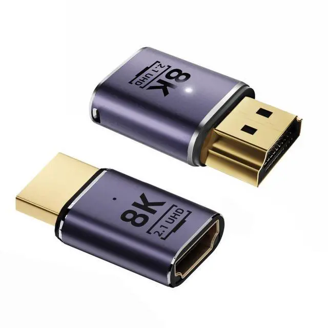 Alt view image 4 of 6 - CY HDMI 2.1 Converter Adapter,HDMI Male to Female UHD Extension Converter Adapter Support 8K 60hz HDTV