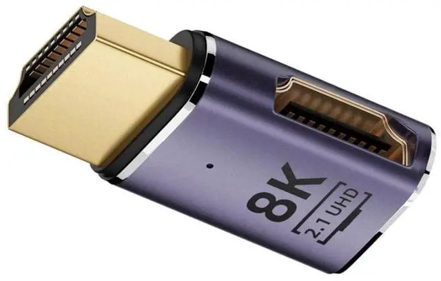 Main image of CY HDMI 2.1 Converter Adapter,HDMI Male to Female Straight Right Side UHD Extension Converter Adapter Support 8K 60hz HDTV