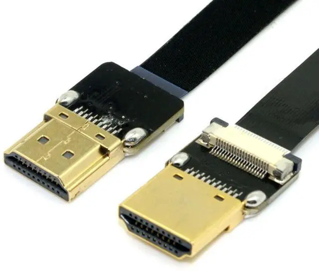 Main image of CYFPV HDMI Type A Male to Male HDTV FPC Flat Cable for FPV HDTV Multicopter Aerial Photography 0.2M