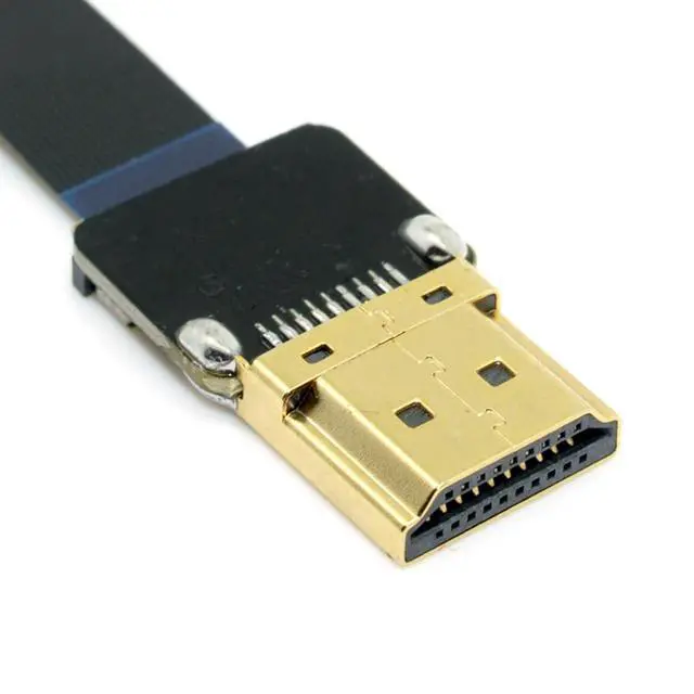 Alt view image 5 of 7 - CYFPV HDMI Type A Male to Male HDTV FPC Flat Cable for FPV HDTV Multicopter Aerial Photography 0.2M