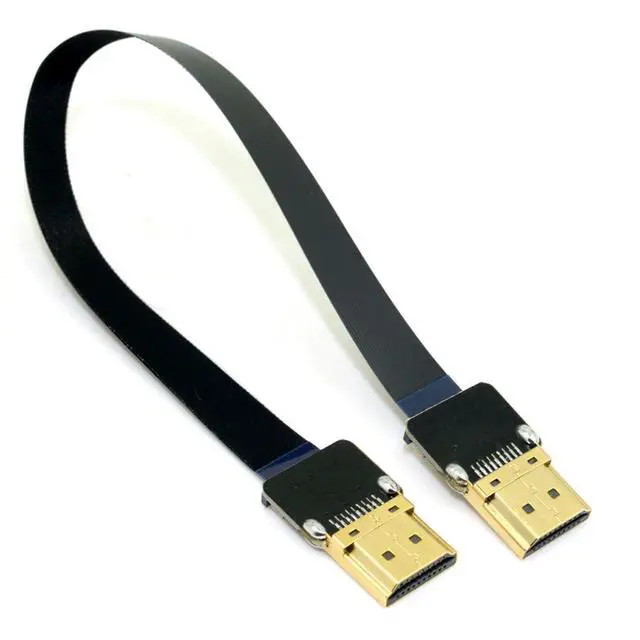 Alt view image 7 of 7 - CYFPV HDMI Type A Male to Male HDTV FPC Flat Cable for FPV HDTV Multicopter Aerial Photography 0.2M