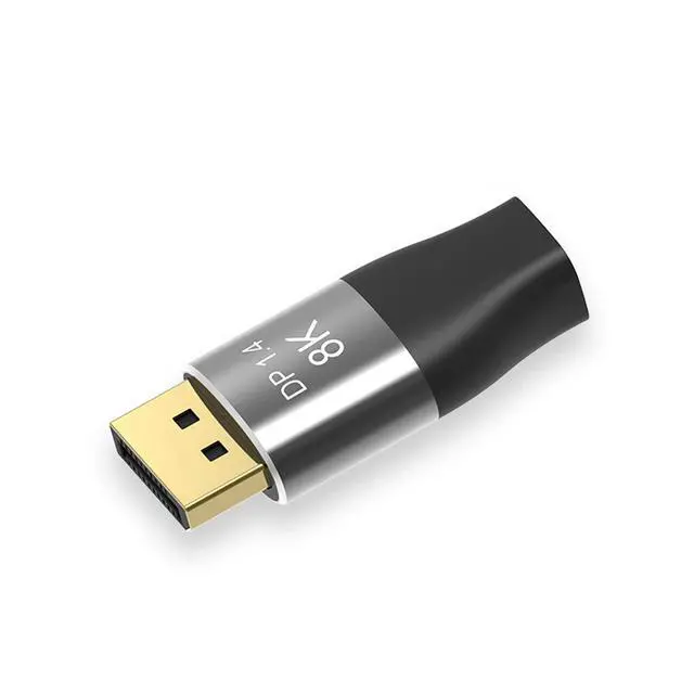 Alt view image 6 of 6 - Mini DisplayPort to DisplayPort(Mini DP to DP) Adapter DisplayPort to Mini DisplayPort Converter for PC Laptop TV Monitor