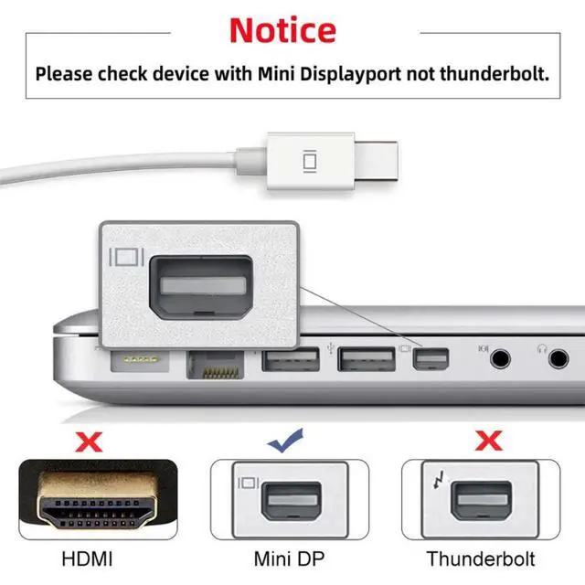Alt view image 3 of 7 - DP DisplayPort 1.4 Adapter Mini DisplayPort DP Female to DisplayPort DP Male 8K 60hz Adapter