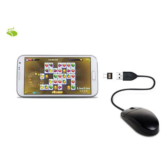 Alt view image 4 of 7 - 10 Pack USB C OTG Adapter USB C Male to USB 2.0 Female Ultra Mini Size Connector Adapter