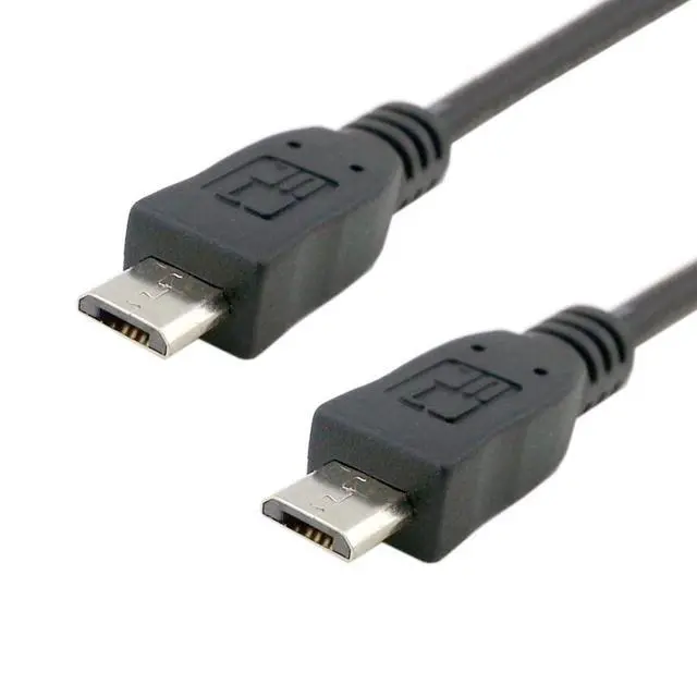 Alt view image 2 of 6 - Micro USB to Micro USB 5Pin Data Charge Extension Cable for Mobile Phone Tablet 1.0M