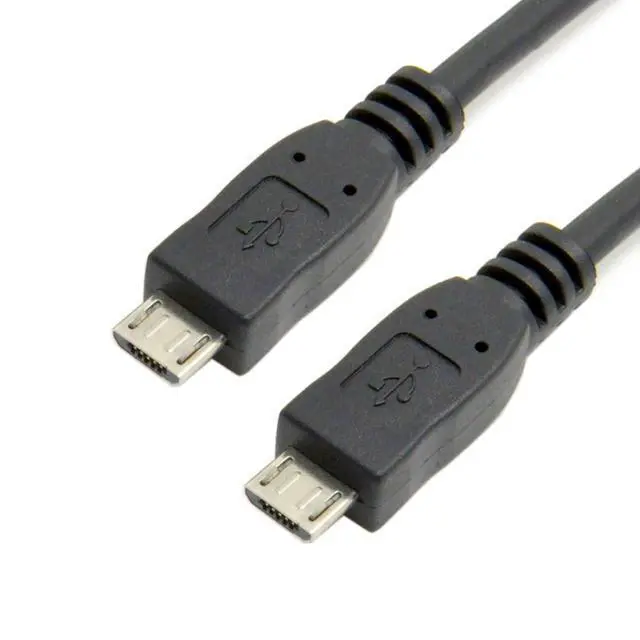 Alt view image 3 of 6 - Micro USB to Micro USB 5Pin Data Charge Extension Cable for Mobile Phone Tablet 1.0M