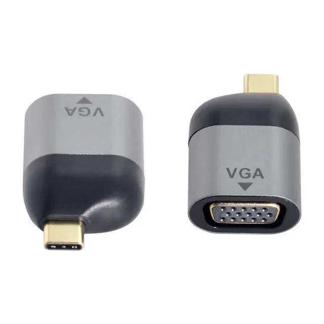 Alt view image 7 of 7 - USB C to VGA Monitor Adapter Support 1080P@60Hz for Tablet Phone Laptop