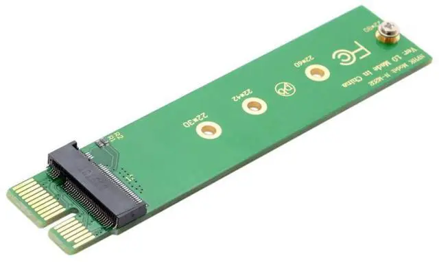 Main image of M.2 NVME to PCIe 3.0 X1 Adapter NVME/AHCI SSD to PCI Express Expansion Card Adapter