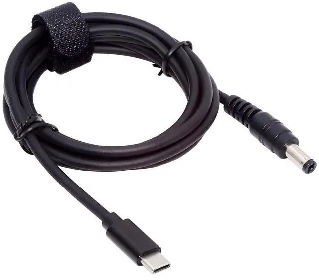 Main image of USB C 20V to DC 12V Cable,USB C to DC 5.5x2.1MM PD65W Charging Cable for Router, Modem, Desk Lamp, Monitor 4.92FT/1.5M