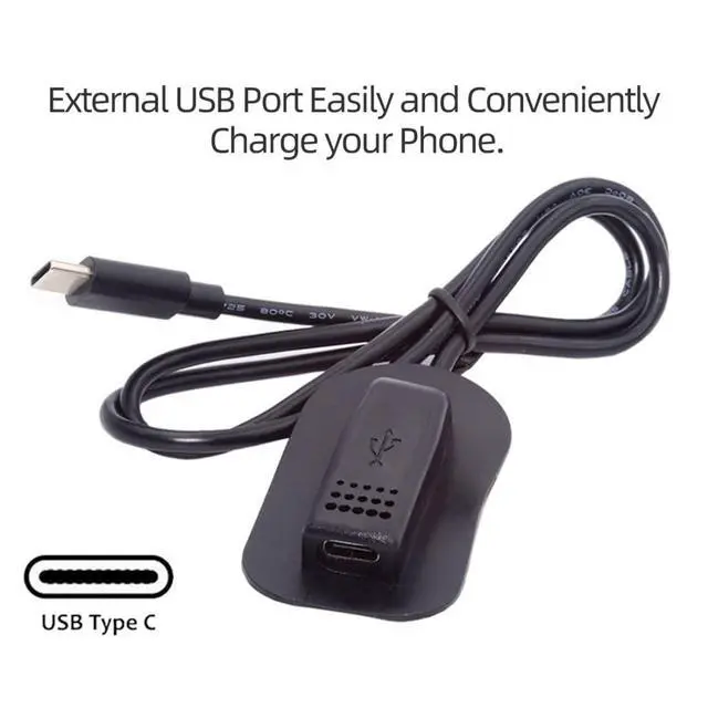 Alt view image 5 of 7 - USB C Male to Female PD 65W Backpack Charge Data Extension Cable for Outdoor Travel Camping