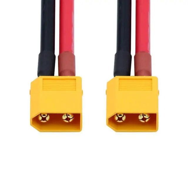 Alt view image 7 of 7 - XT60 Cable XT60 12AWG Male to Male Extension Cable for RC Battery Portable Power Station Solar Panel 0.5M