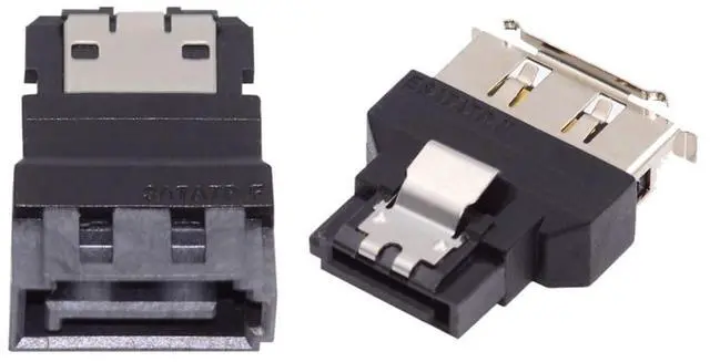 Main image of SATA to eSATA & eSATA to SATA Converter Extender Adapter for SSD Disk 2Pcs/Set