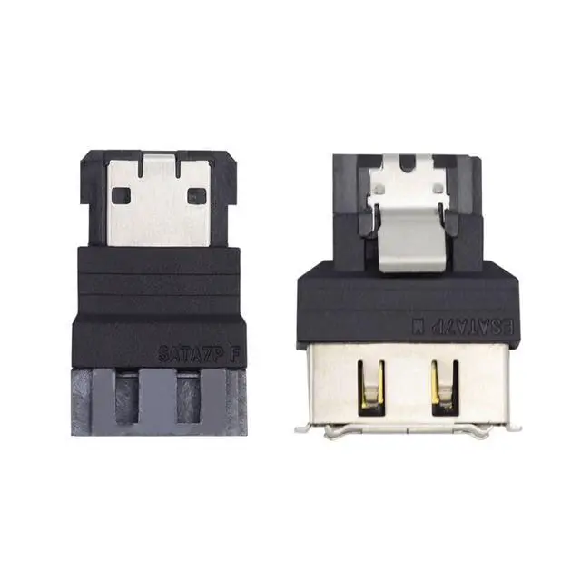 Alt view image 7 of 7 - SATA to eSATA & eSATA to SATA Converter Extender Adapter for SSD Disk 2Pcs/Set