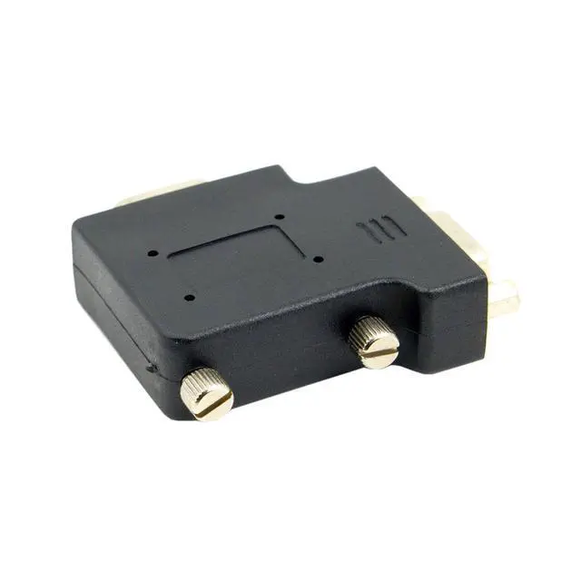 Alt view image 5 of 7 - VGA Connectors,VGA SVGA D-Sub HDB15Pin Male to Female 90 Degree Left Angled Gender Changer Video Graphics Array Connector Adapter for Monitor/Projector/Graphics