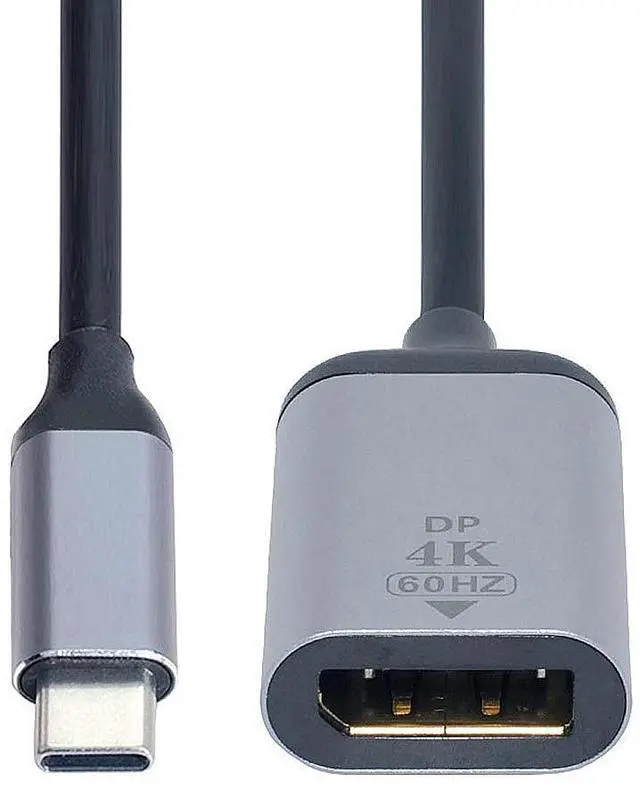 Main image of 4K 2K 60hz USB-C Type C Male to Displayport Female Monitor DP Cable Adapter for Tablet & Phone & Laptop
