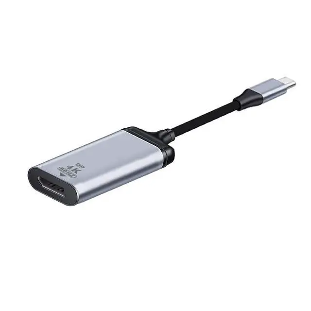 Alt view image 3 of 7 - 4K 2K 60hz USB-C Type C Male to Displayport Female Monitor DP Cable Adapter for Tablet & Phone & Laptop