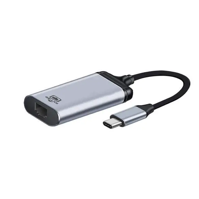 Alt view image 5 of 7 - USB C to RJ45 1000Mbps Gigabit Ethernet Network LAN Cable Adapter