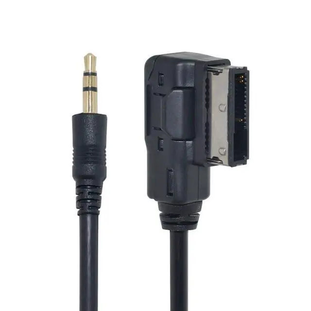 Alt view image 3 of 7 - AMI to 3.5mm Media in AMI MDI to Stereo 3.5mm Audio Aux Adapter Cable for Car 2014 A4 A6 Q5 Q7
