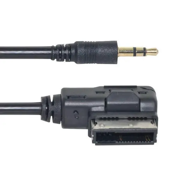 Alt view image 4 of 7 - AMI to 3.5mm Media in AMI MDI to Stereo 3.5mm Audio Aux Adapter Cable for Car 2014 A4 A6 Q5 Q7