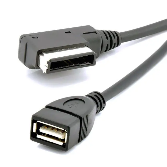 Alt view image 4 of 7 - AMI to USB Cable Media in AMI MDI USB AUX Flash Drive Adapter Cable for Car VW Audi 2014 A4 A6 Q5 Q7