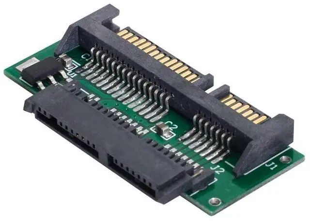 Main image of 1.8" Micro SATA to 2.5" SATA PCB Converter Adapter for Laptop Internal SSD HDD Hard Disk Drive Upgrade Extension